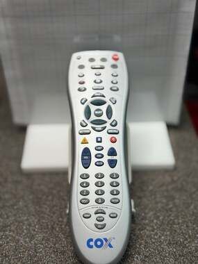 0112 : Cox Universal DVR Cable Remote Control Silver